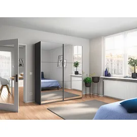 Rauch Schwebetürenschrank Reflect 175 x 210 x 59 cm Grau