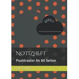 majosta Notizheft Punktraster A4 80 Seiten