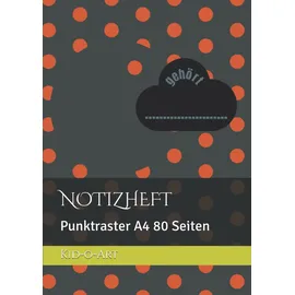 majosta Notizheft Punktraster A4 80 Seiten