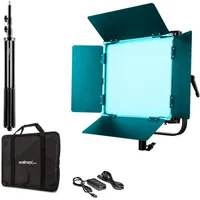 walimex pro LED Rainbow 50W RGBWW Set 1 (1x Rainbow 50W, 1x Lampenstativ GN-806)