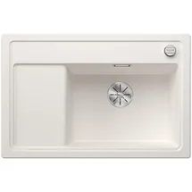 Blanco Zenar XL 6 S rechts Einbau von Oben silgranit weiß Drehknopfventil 780 x 510 mm
