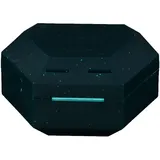 Megadent Deflogrip Gerhard Reeg GmbH Zahnspangenbox mit Kordel grün mit Glitzer