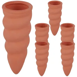 Relaxdays Tonkegel Bewässerung 6er Set
