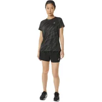 Asics Core All Over Print SS TOP, GRAPHITE GREY/PERFORMANCE