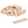 Metrie 200 Stück 1/4 Holzstäbchen