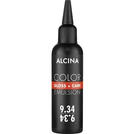 Alcina Color Gloss + Care Emulsion 9.34 lichtblond-gold-kupfer 100 ml