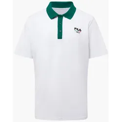 Poloshirt - Herren - weiß - S
