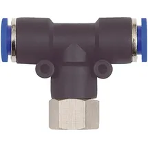 Riegler T-Steckverschraubung drehbar G 1/4 innen Ø 4 mm 1 Stück