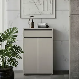 KADIMA DESIGN Hamburg Badkommode 34 x 34 x 34 cm Grau