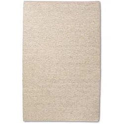 Allgäuer Teppichmanufaktur Webteppich Alpina Elegance 170 x 240 cm Schurwolle Beige Creme