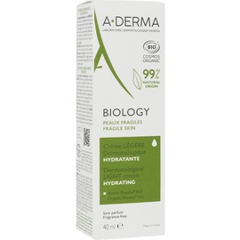 A-Derma Biology Feuchtigkeitscreme leicht 40 мл