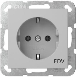 Gira 4458015 Aufdruck EDV System 55 Grau matt