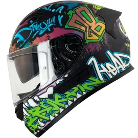 Broken Head Integralhelm InYourFace Schwarz L