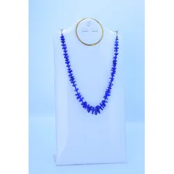 Handgefertigte Lapislazuli-Halskette