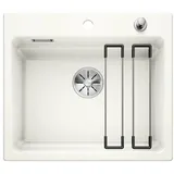 Blanco Etagon 6 kristallweiß glänzend + Excenterbetätigung + InFino