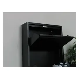VCM ebuy24 Pisa 8 Klappen Metall schwarz.