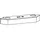 GU Energy GU-966 PSK Rastplatte, Eurofalz 24x8 mm, 13v, Zink silber, mit Positionszapfen