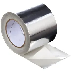 Alu Klebeband silber 100 mm breit 50 m lang - Hitzeschutzbei sichtbaren Sparren