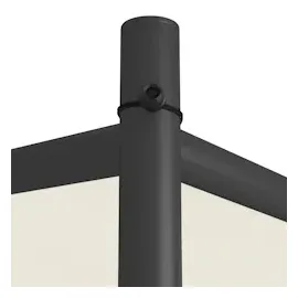 vidaXL Pavillon 4 x 4 m weiß