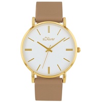 s.Oliver Damen Uhr Armbanduhr, Silikon 2038374