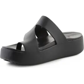 Crocs Getaway Platform Toe Loop Badesandalen Black 36-37