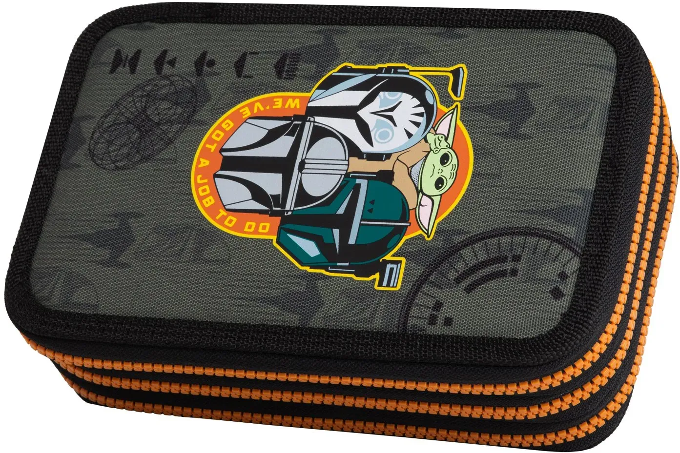 McNeill Federmäppchen CoolPack Etui gefüllt Jumper 3 Star Wars Mandalorian