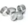 APS 110 Edelstahl Schaumspeiseringe nahtlos, 5-tlg. Set (4 Ringe + 1 Pusher), Ø 6 x 4, 5 cm