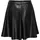Only Lederimitatrock "ONLUNA FAUX LEATHER FLARED SKIRT OTW", Damen, Gr. S (36), schwarz, Web, Obermaterial: 100% Polyester, unifarben, regular fit kniefrei, Röcke