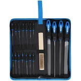 BRILLIANT TOOLS Feilen-Satz mit Feilenbürste 19-tlg (BT103030)
