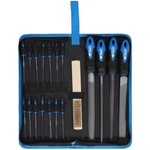 BRILLIANT TOOLS Feilen-Satz mit Feilenbürste 19-tlg (BT103030)