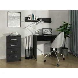 matkam Kommode Bodo 75 x 40 x 35 cm Schwarz
