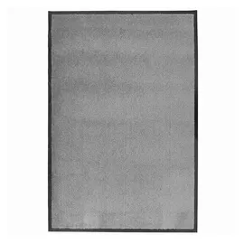 vidaXL Fußmatte 60 x 90 cm Grau