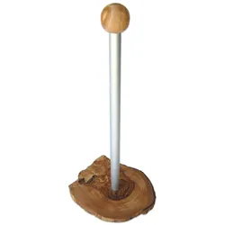 Küchenrollenhalter KLASSIK aus Olivenholz