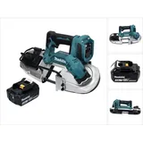 Makita DPB 183 F1 Akku Bandsäge 18 V 66 mm Brushless + 1x Akku 3,0 Ah - ohne Ladegerät