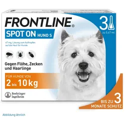 Frontline Spot on H 10 Lösung f.Hunde 3 St