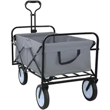 vidaXL Bollerwagen grau