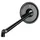 motogadget Lenkerspiegel mo.view classic 150 mm Schwarz
