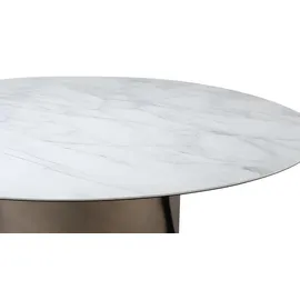 aea Esstisch Ø 158 cm weiß