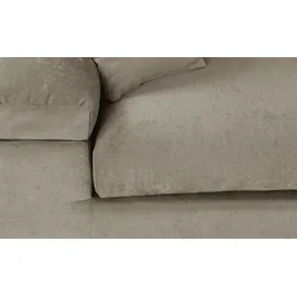 Smart Big Sofa im modernem Cord Lianea ¦ beige ¦ Maße (cm): B: 260 H: 86 T: 133.0