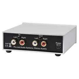 Pro-Ject Head Box S2 Mikro High End Kopfhörerverstärker (Head Box S2, Silber)