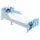 Arditex Kinderbett Lilo & Stitch 70 x 140 cm Holz lackiert blau