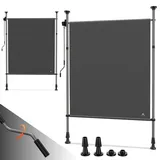 Strattore Klemmmarkise 100 x 310 cm anthrazit