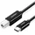 UGREEN USB-C auf USB-B 2 m Schwarz