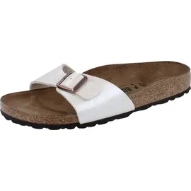 Birkenstock Madrid Vegan Birko-Flor schmal graceful pearl white 41