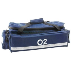 TEQLER Arzttasche Sauerstofftasche «Gent» 53 x 26 x 18 cm blau