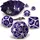 enhance gaming Enhance Tabletop Collectors Edition 7pc Metal RPG Dice Set Purple