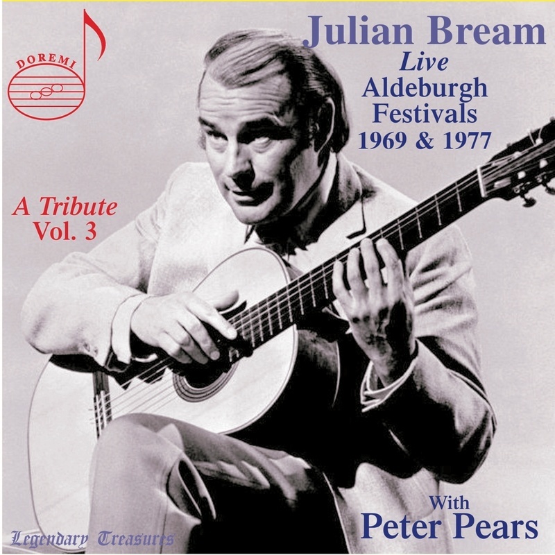 Julian Bream Live-A Tribute Vol.3 - Julian Bream  Peter Pears. (CD)