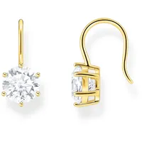 Thomas Sabo Ohrhänger H2287-414-14 vergoldet mit Zirkonia gold