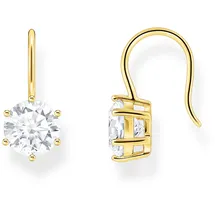 Thomas Sabo Ohrhänger H2287-414-14 vergoldet mit Zirkonia gold
