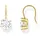 Thomas Sabo Ohrhänger H2287-414-14 vergoldet mit Zirkonia gold